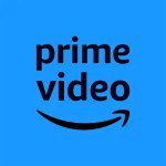 Fondo azul con el logo de Amazon Prime Video y la sonrisa característica de Amazon debajo del texto.
