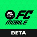 Icono de FC Mobile 25 Beta APK verde.