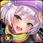 Avatar de personaje animado sonriendo en Project QT Mod APK.