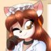 El personaje femenino de zorro en juego de Furries Dr Doe’s APK