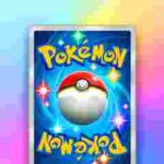 Logo de Pokémon TCG Pocket APK con diseño de pokebola.